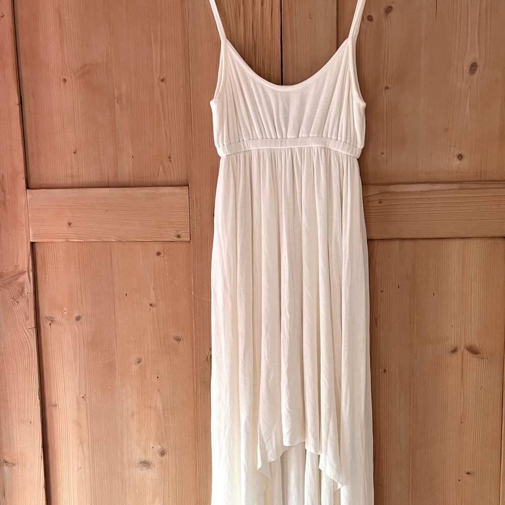 Rachel Pally white tiered dress. Feels like your favorite tshirt! XXS